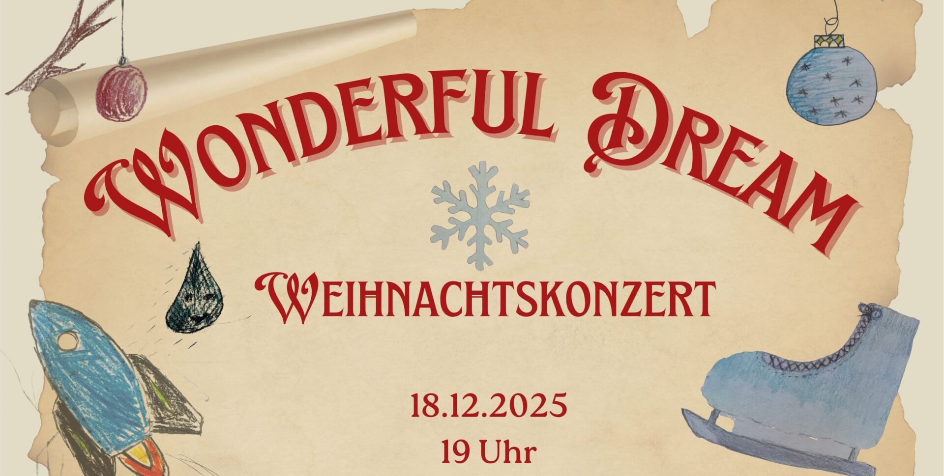 Wonderful Dream – Einladung zum Weihnachtskonzert